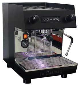 Рожковая кофемашина Carimali Nimble 1 Gr Black NI-E01-H-01-NL