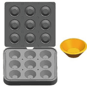 Форма для тарталетницы Kocateq DH Tartmatic Plate 65