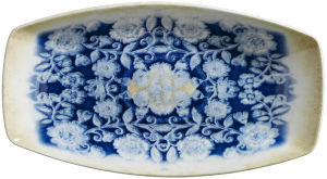 Блюдо KUTAHYA Blue Blanc BNBOH33KY891310, 330х190 мм