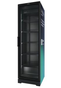 Холодильный шкаф Briskly 5 (RAL 7024) с безрамочной дверью