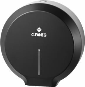 Диспенсер CLEANEQ KW-7316 для туалетной бумаги, черный глянец