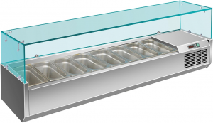 Витрина для ингредиентов Viatto VRX 1800/330