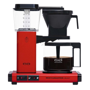 Кирпично-красная кофеварка Moccamaster KBG741 