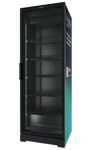 Холодильный шкаф Briskly 7 Premium (RAL 7024) c безрамочной дверью