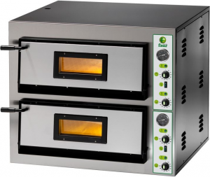 Пицца печь для приготовления двух пицц одновременно Fimar FME 4 + 4