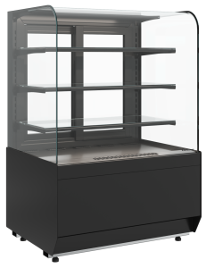 Витрина кондитерская Carboma KR70 VM 1,3-1 LIGHT 9005