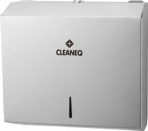 Диспенсер CLEANEQ KW-7322 для бумажных полотенец, шлифованная сталь