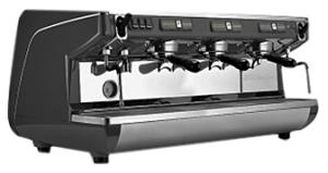 Кофемашина Nuova Simonelli Appia Life 3GR S  220V Black+High Groups+Economizer