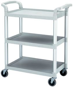 Тележка сервировочная Cambro BC331KD сер.