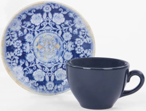 Блюдце кофейное KUTAHYA Blue Blanc BNLM01KT891310 для чашки LM01KF850A09, 120 мм