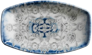 Блюдо KUTAHYA Blue Blanc BNBOH36KY891310, 360х210 мм