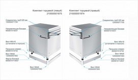 Комплект торцевой Abat Hot-Line правый
