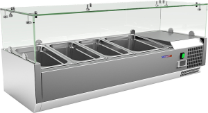 Витрина Cooleq VRX 1200/380 для ингредиентов