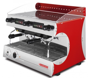 Кофемашина Sanremo Capri DLX 2 гр. автомат, красная