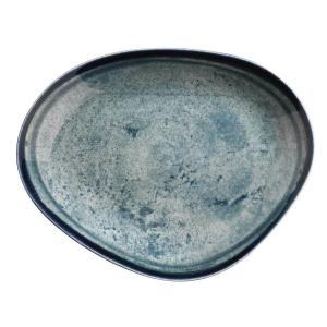 Тарелка плоская KUTAHYA CORENDON Blue Stone BNGLX35DU890003, 35 см