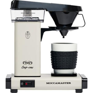 Белая кофеварка Moccamaster Cup-One