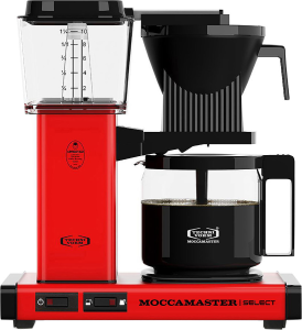 Красная кофеварка Moccamaster KBG741 Select