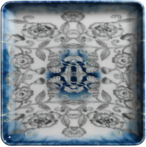 Тарелка KUTAHYA Blue Blanc BNTAN23DU891310, 230х230 мм