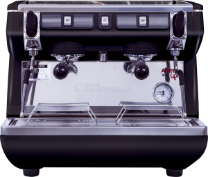 Кофемашина Nuova Simonelli Appia Life Compact 2GR S 220V  Black+Economizer+High Groups+Cup Warmer
