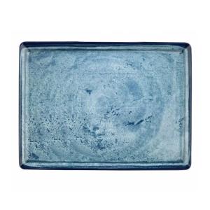 Тарелка плоская KUTAHYA CORENDON Blue Stone BNTAN27x20DU890003, 27x20 см
