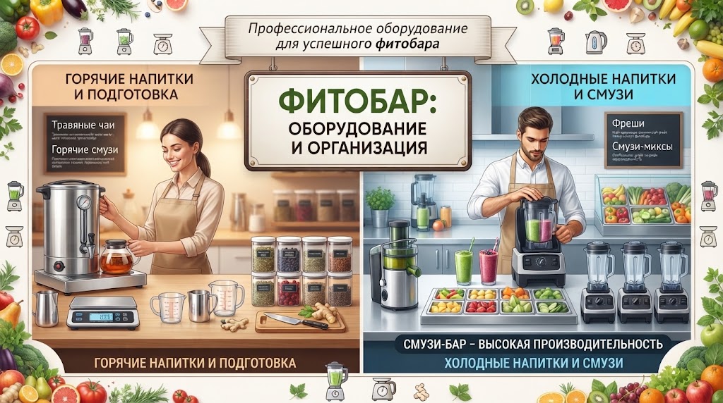 Оборудование для веганского и вегетарианского ресторана