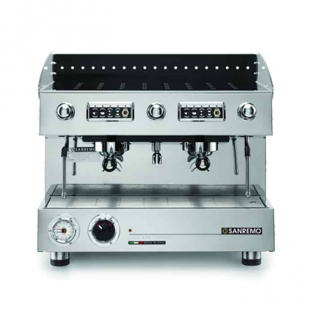Кофемашина Sanremo Capri DLX 2 гр. автомат, чёрная