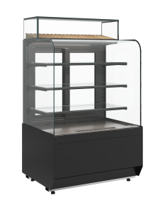 Витрина кондитерская Carboma KR70 VM 1,3-1 LIGHT 9005-0109