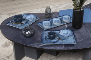Блюдце KUTAHYA CORENDON Blue Stone BNLM01CT890003, 15 см