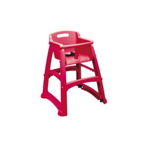 Детский стульчик Rubbermaid R050837 (красный)