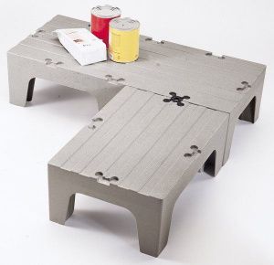 Подтоварник Cambro DRS48 сер.в крап.