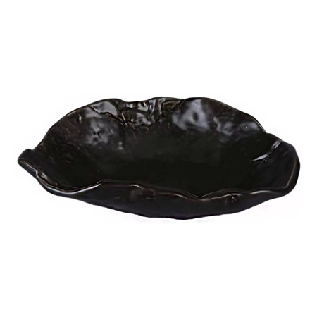 Тарелка глубокая KUTAHYA GYOZA Matte Black NRI18CK740170, 18 см