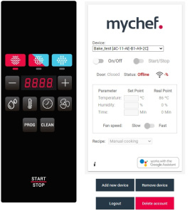 Пароконвектомат Distform MyChef Bake Pro 6 EN 600х400 (BCE6100D)