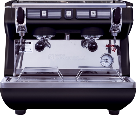 Кофемашина Nuova Simonelli Appia Life Compact 2GR S 220V  Black+Economizer+High Groups+Cup Warmer