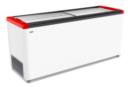 Морозильный ларь Gellar FG 700 C красный