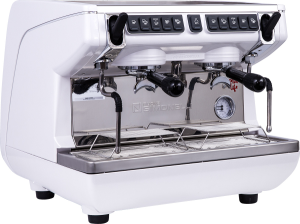 Кофемашина Nuova Simonelli Appia Life Compact 2GR V 220V  White+Economizer+Easy Cream+High Groups