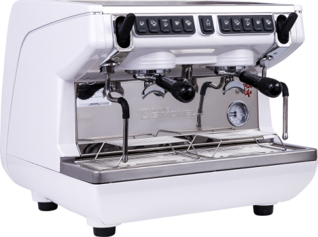 Кофемашина Nuova Simonelli Appia Life Compact 2GR V 220V  White+Economizer+Easy Cream+High Groups
