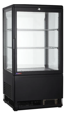 Витрина холодильная Cooleq CW-58 Black