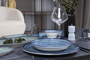 Тарелка глубокая KUTAHYA CORENDON Blue Stone BNTS25CK890003/G, 25 см