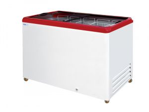 Морозильный ларь Italfrost CF 400 F красный