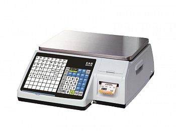 Весы CAS с принтером этикеток CL3000