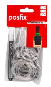 Набор ценников на бутылку PosFix NECKHANGER №1 (202406)