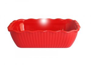 Салатник для выкладки EKSI P-043 red