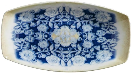 Блюдо KUTAHYA Blue Blanc BNBOH33KY891310, 330х190 мм