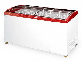 Морозильный ларь Italfrost CF 600 C красный