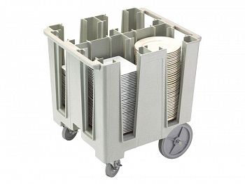 Тележка для тарелок Cambro DCS1125 сер. в крап.