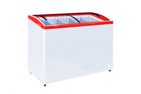 Морозильный ларь Italfrost CF 600 C красный с корзинами