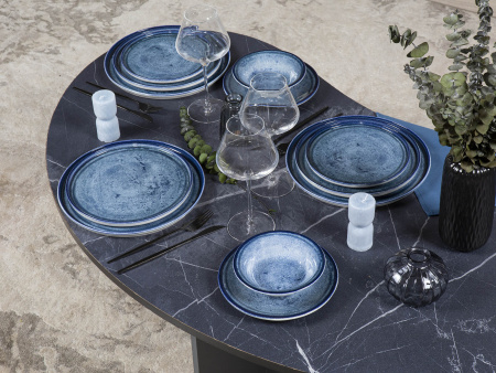 Тарелка KUTAHYA CORENDON Blue Stone BNROT20DU890003, 20 см