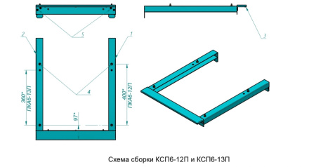 Соединительный комплект Abat КСП6-1/2П