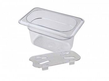 Дренажная полка Cambro 90CWD прозрачный GN 1/9