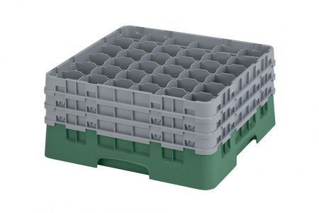 Кассета для бокалов Cambro 36S738 зел./сер.